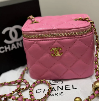 حقيبة يد وردية | الحقائب